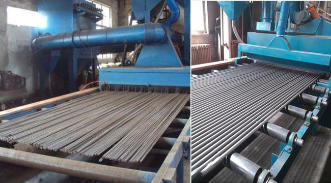 線材拋丸機(jī)，清理機(jī)器圖