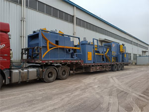 兩臺(tái)吊鉤式、一臺(tái)通過(guò)式拋丸清理機(jī)發(fā)往河北邢臺(tái)